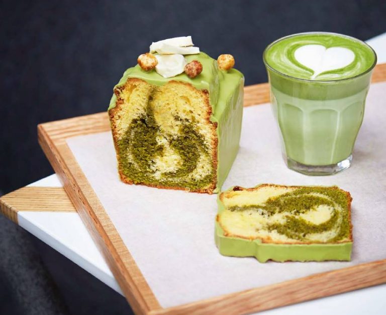 matcha, matcha café, fou de patisserie, patisserie, gateau, cake, marbré, cake marbré, chocolat blanc, matcha