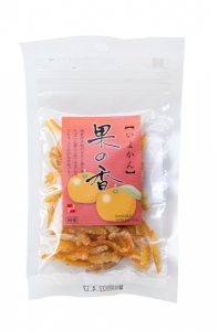 Écorces de iyokan confites 30g agrume japonais orange
