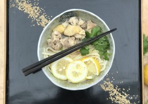 Udon dashi et yuzu - recette Umami