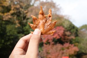 photo d'une tempura de momiji