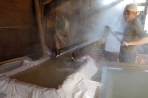 Cristallisation et concentration du sel rare d’Awaji