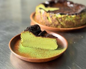 Cheesecake Basque au matcha